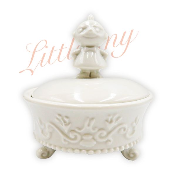 ムーミン リトルミイ MOOMIN ジュエリーボックス リビエラシリーズ 小物入れ インテリア ホワイト