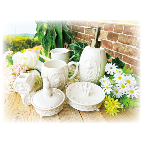 ムーミン リトルミイ MOOMIN ジュエリーボックス リビエラシリーズ 小物入れ インテリア ホワイト