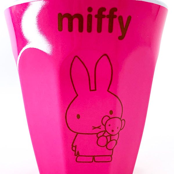ミッフィー miffy メラミンカップ  ピンク 270ml コップ タンブラー キッチン