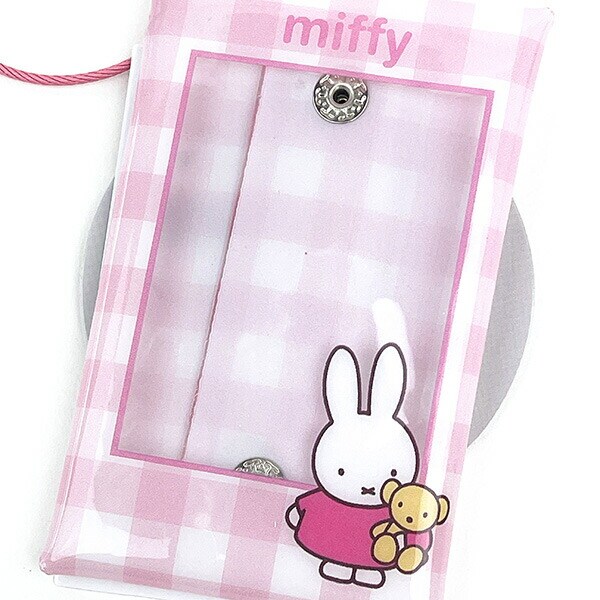 ミッフィー チェキホルダー ピンク miffy