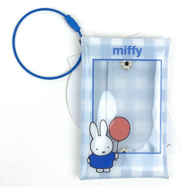 ミッフィー チェキホルダー ブルー miffy