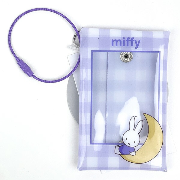 ミッフィー チェキホルダー パープル miffy