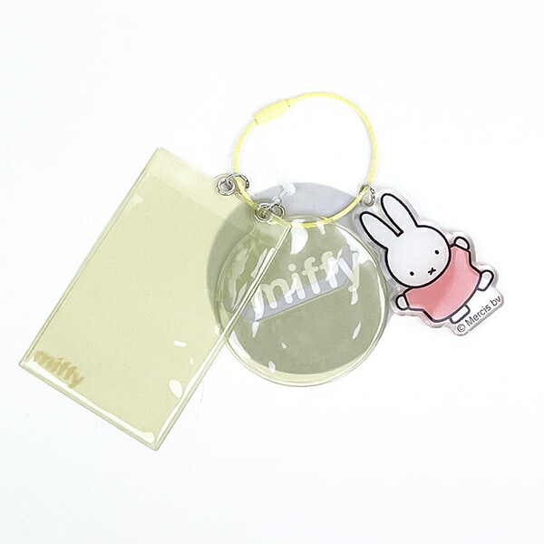 ミッフィー miffy チェキ収納＆バッジホルダー イエロー 推し活