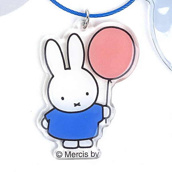 ミッフィー miffy チェキ収納＆バッジホルダー ブルー 推し活