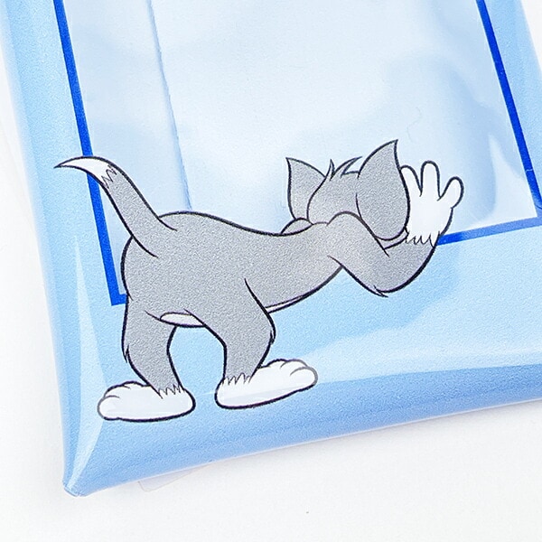 トムとジェリー チェキホルダー ブルー トム 推し活 キーホルダー