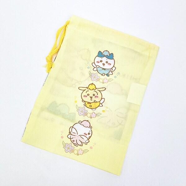 ちいかわ コップ巾着 フェアリーフラワー ランチ 日本製