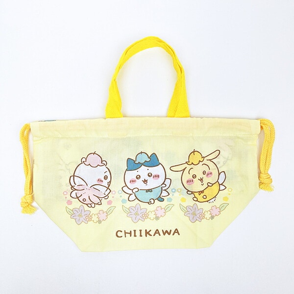 ちいかわ ランチ巾着 フェアリーフラワー 日本製