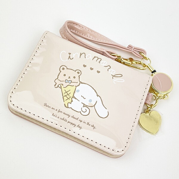 サンリオ シナモロール オープンパスケース のんびりナチュラルシリーズ シナモン Sanrio