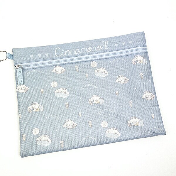 サンリオ シナモロール 3連ポーチ のんびりナチュラルシリーズ シナモン Sanrio