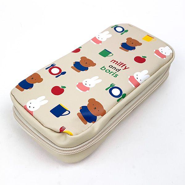 ミッフィー miffy ガジェットケース miffyandboris ミッフィー&ボリス  ベージュ