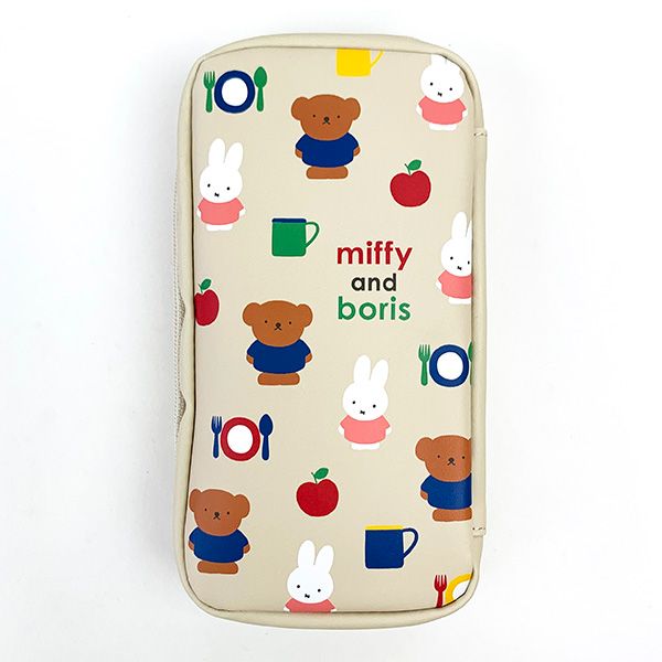 ミッフィー miffy ガジェットケース miffyandboris ミッフィー&ボリス  ベージュ