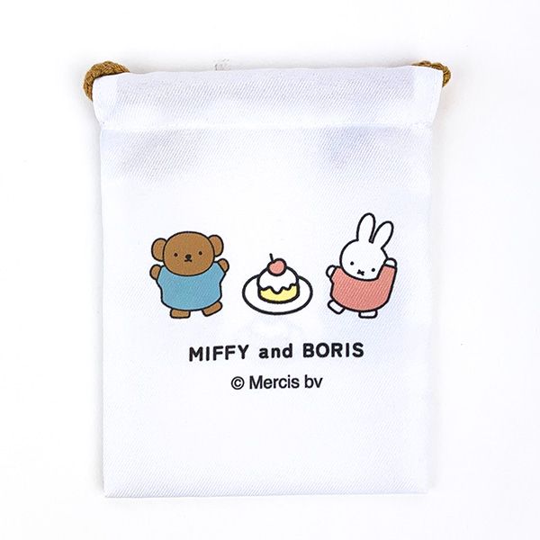 ミッフィー miffy 3P巾着 さくらんぼ＆アイス＆ケーキ  小物入れ