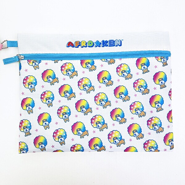 アフロ犬 3連ポーチ