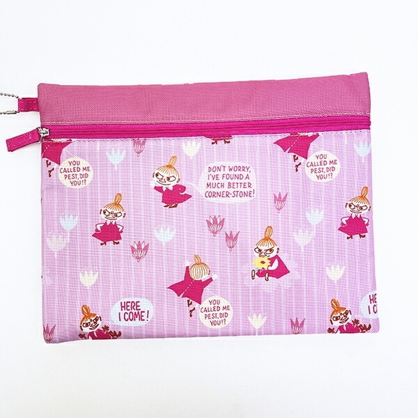 ムーミン リトルミイ 3連ポーチ 吹き出し MOOMIN