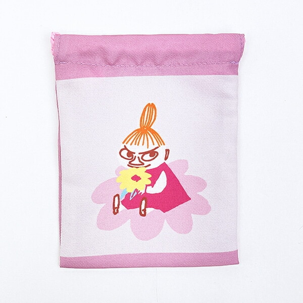 ムーミン リトルミイ 3P巾着 フラワー MOOMIN