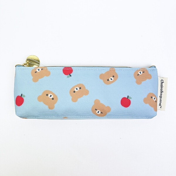 リラックマ チャイロイコグマ ベーシック フェイス スリムポーチ