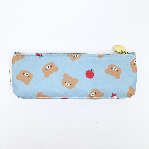 リラックマ チャイロイコグマ ベーシック フェイス スリムポーチ