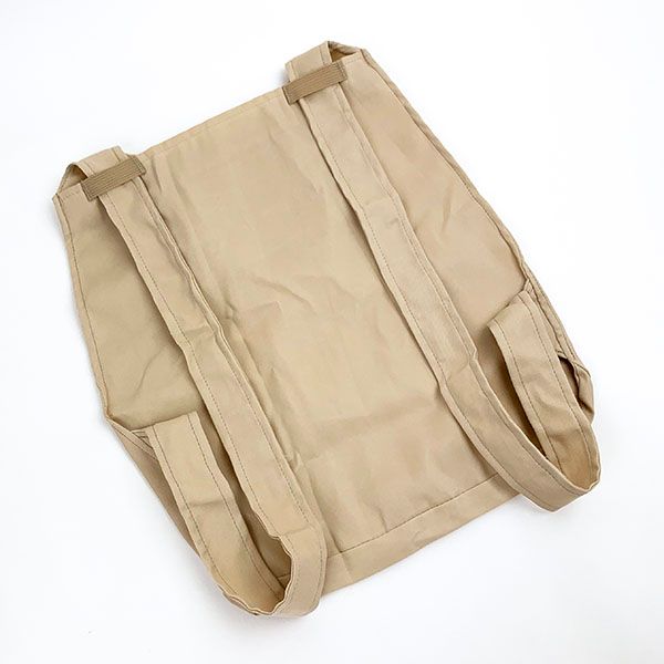 スヌーピー 2WAYトートバッグ リュック お買い物 サブバッグ エコバッグ ベージュ