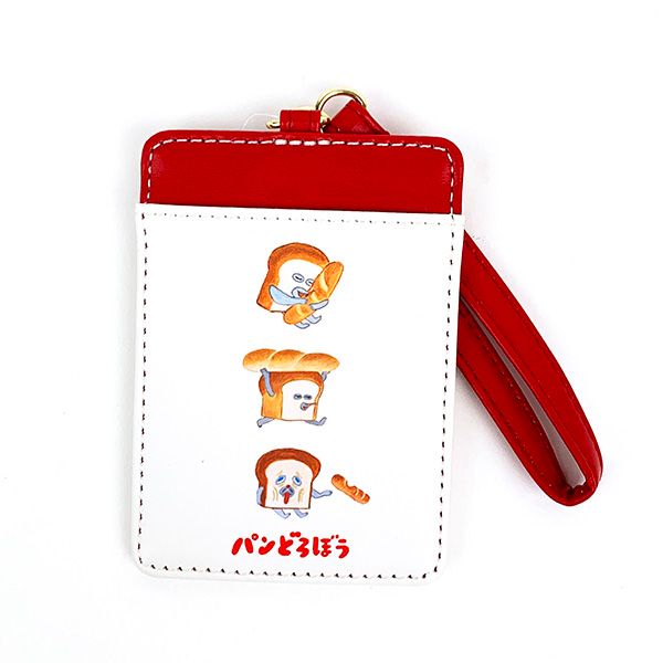 パンどろぼう パスケース メインアート 定期入れ ICカード入れ