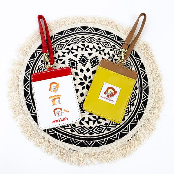 パンどろぼう パスケース メインアート 定期入れ ICカード入れ