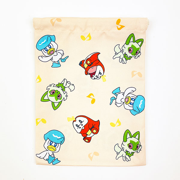 ポケットモンスター 3P巾着 パルデア ポケモン 巾着袋 3枚セット