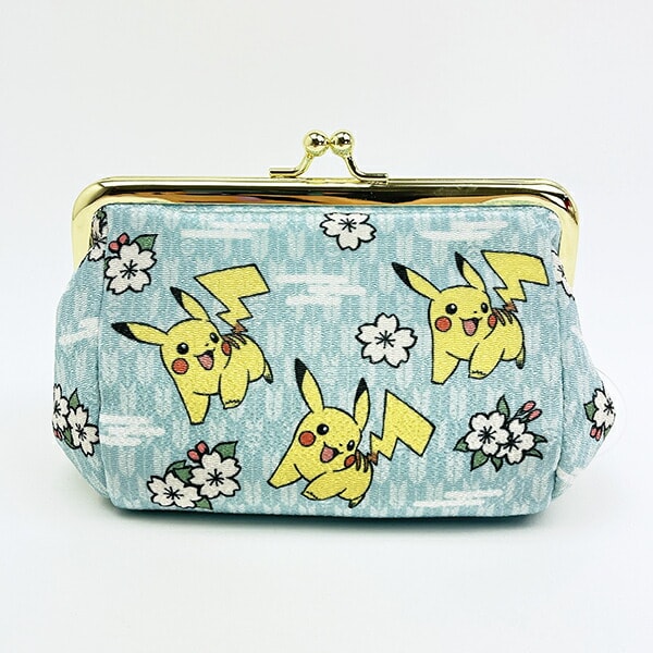 ポケットモンスター ピカチュウ 和柄 がま口ポーチ ポケモン