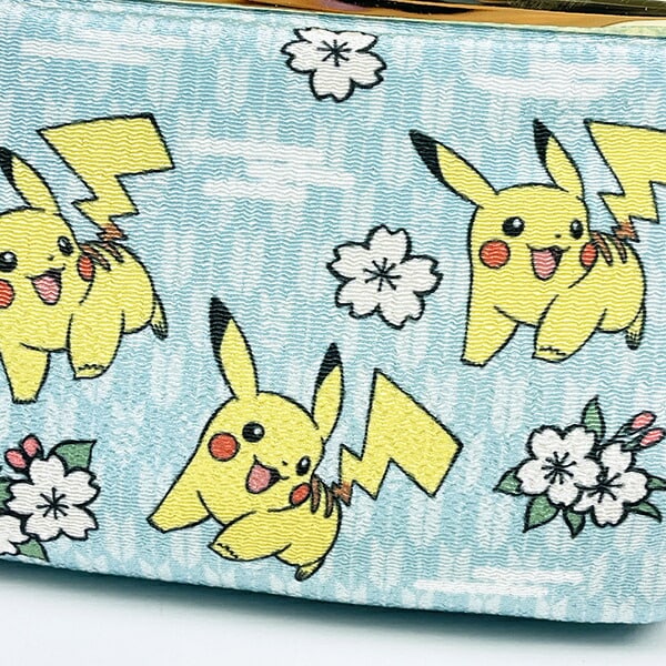 ポケットモンスター ピカチュウ 和柄 がま口ポーチ ポケモン