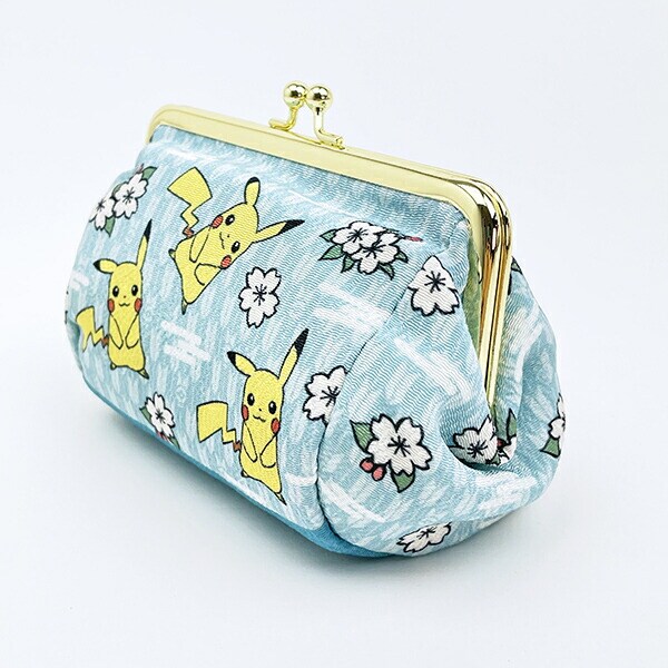 ポケットモンスター ピカチュウ 和柄 がま口ポーチ ポケモン