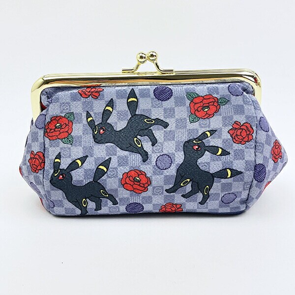 ポケットモンスター ブラッキー 和柄 がま口ポーチ ポケモン