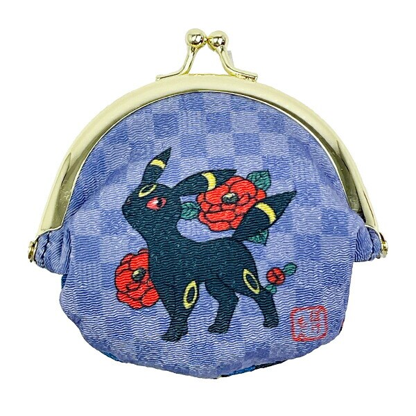 ポケットモンスター ブラッキー 和柄 がま口コインケース 財布 ポケモン