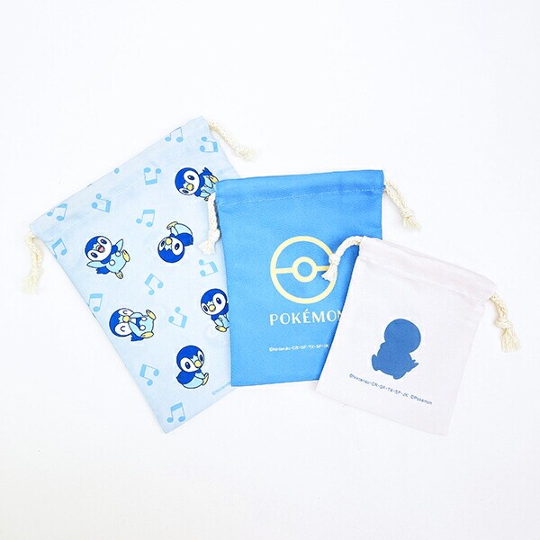 ポケットモンスター 3P巾着 ポッチャマ 3枚セット ポケモン