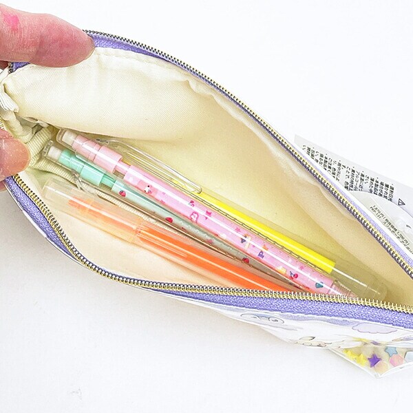 ポケットモンスター ポケピース 星空 スリムポーチ アイボリー ポケモン