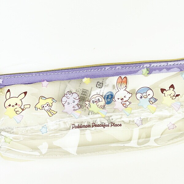 ポケットモンスター 歯ブラシポーチセット パープル ほしぞら ポケピース 学校 オフィス