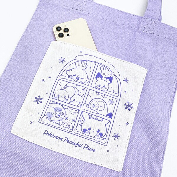 ポケットモンスター ポケピース スクエアトートバッグ ウィンター ポケモン