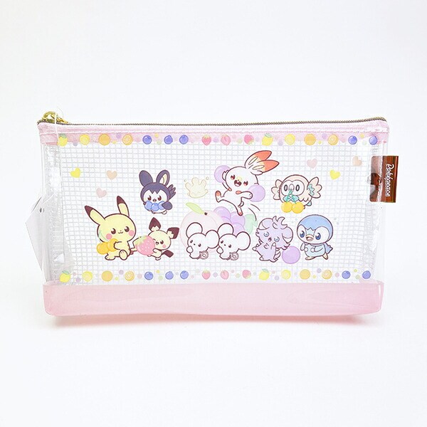 ポケットモンスター PVCポーチ 集合 フルーツ ポケピース ポケモン