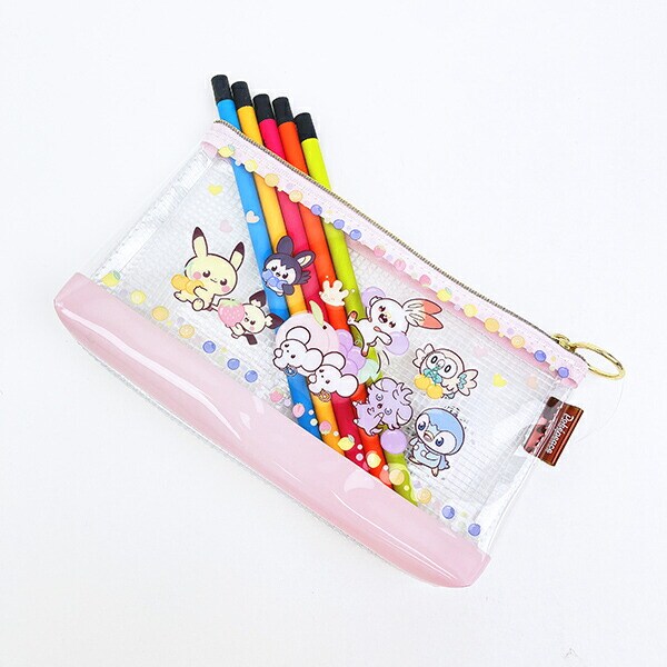 ポケットモンスター PVCポーチ 集合 フルーツ ポケピース ポケモン