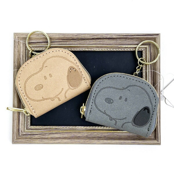 スヌーピー アクセサリーケース ベージュ SNOOPY