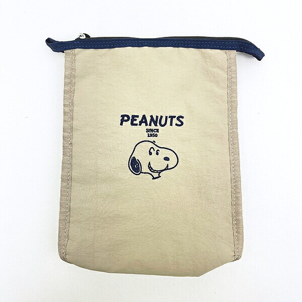 スヌーピー スタンドポーチ(L) SNOOPY