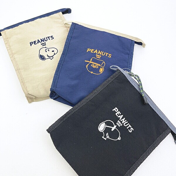 スヌーピー ジョー・クール スタンドポーチ(L) SNOOPY