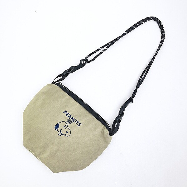 スヌーピー ショルダーバッグ ベージュ SNOOPY