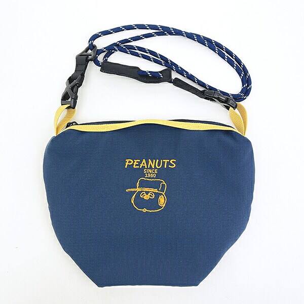スヌーピー オラフ ショルダーバッグ ネイビー SNOOPY