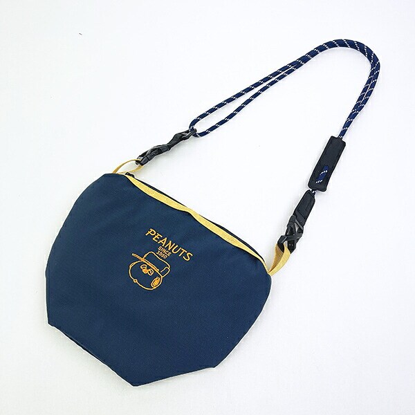 スヌーピー オラフ ショルダーバッグ ネイビー SNOOPY