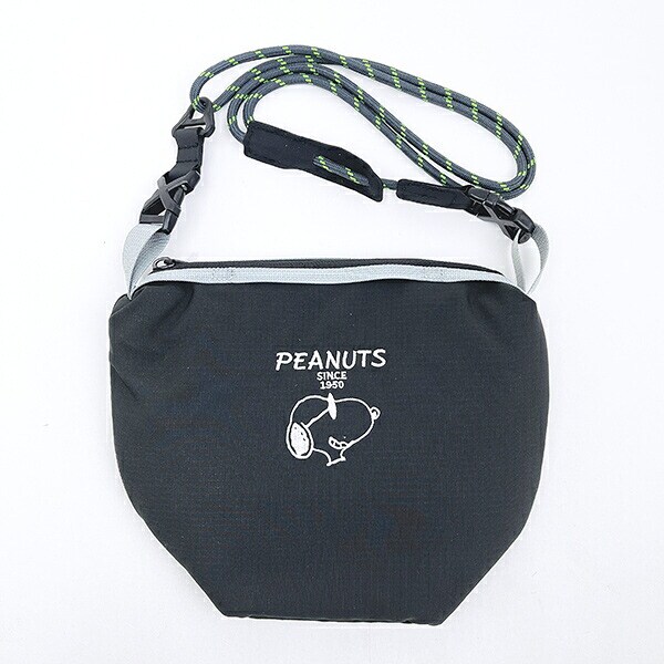 スヌーピー ジョー・クール ショルダーバッグ ブラック SNOOPY
