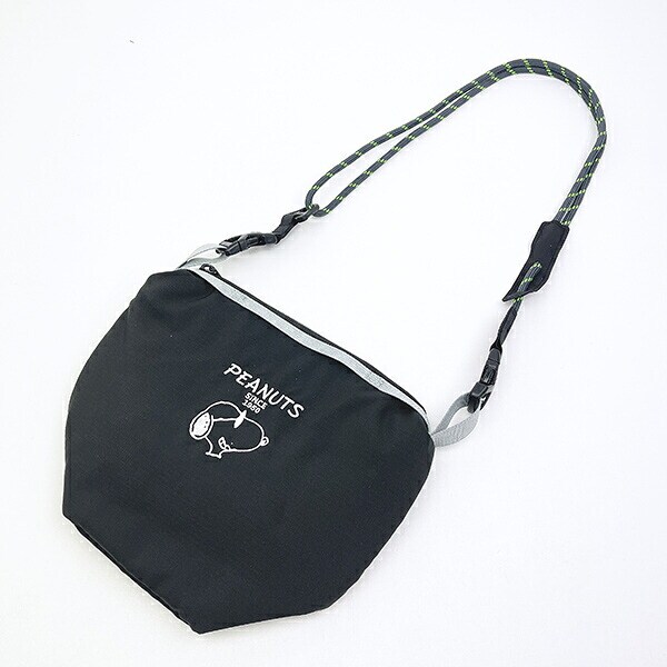 スヌーピー ジョー・クール ショルダーバッグ ブラック SNOOPY
