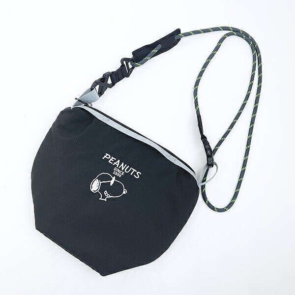 スヌーピー ジョー・クール ショルダーバッグ ブラック SNOOPY