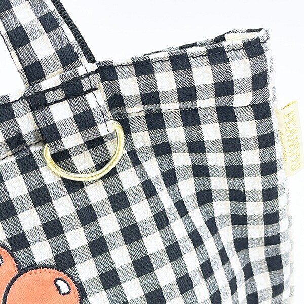 スヌーピー トートバッグ （バルーンチェック） ランチ SNOOPY