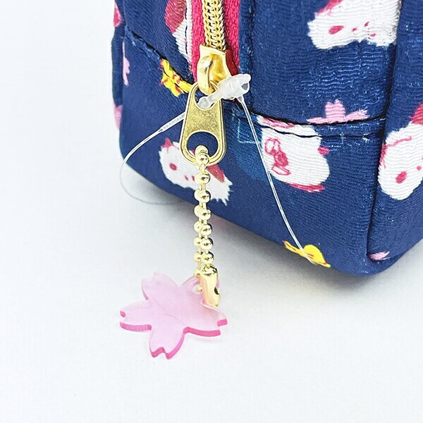 スヌーピー ボックスポーチ SAKURASAKU 定期入れ SNOOPY