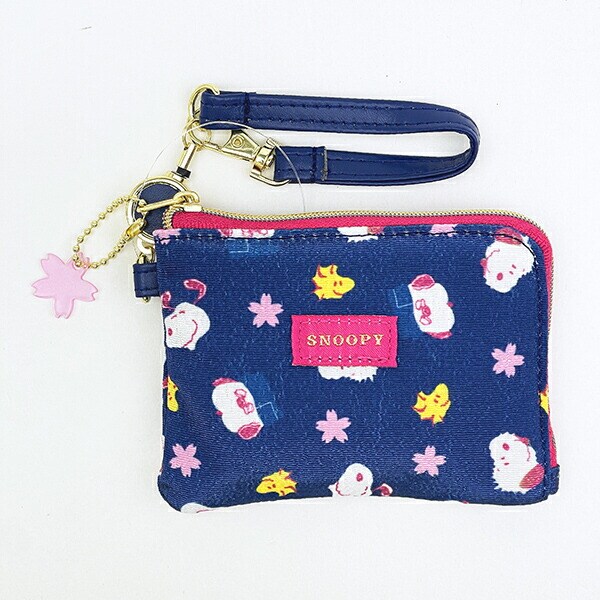 スヌーピー パスケース SAKURASAKU 定期入れ SNOOPY
