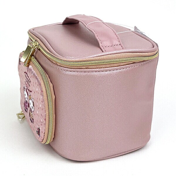 サンリオ ハローキティ―×DOLLY MIX バニティ―ポーチ (ピンク) コスメポーチ Sanrio