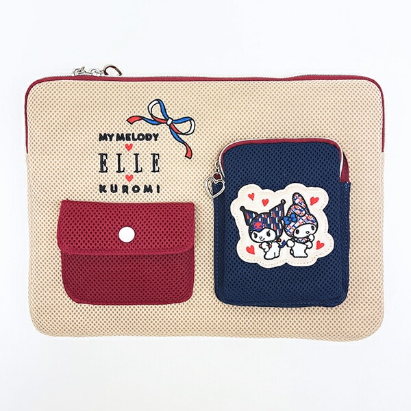 サンリオ マイメロディ&クロミ × ELLE PCケース Sanrio